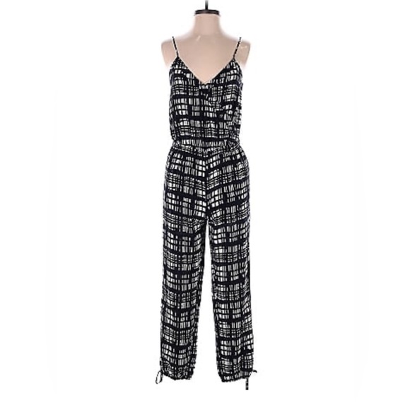 MEDIUM Madewell Black and White Jumpsuit - Picture 4 of 6